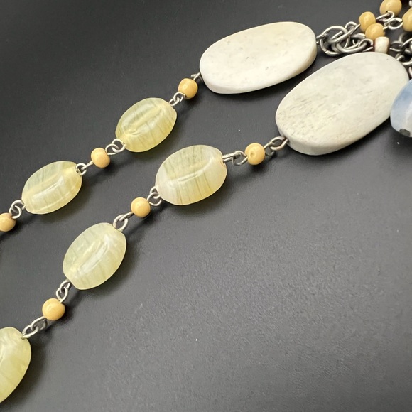 New York and Co Long Layered Necklace - Picture 3 of 4